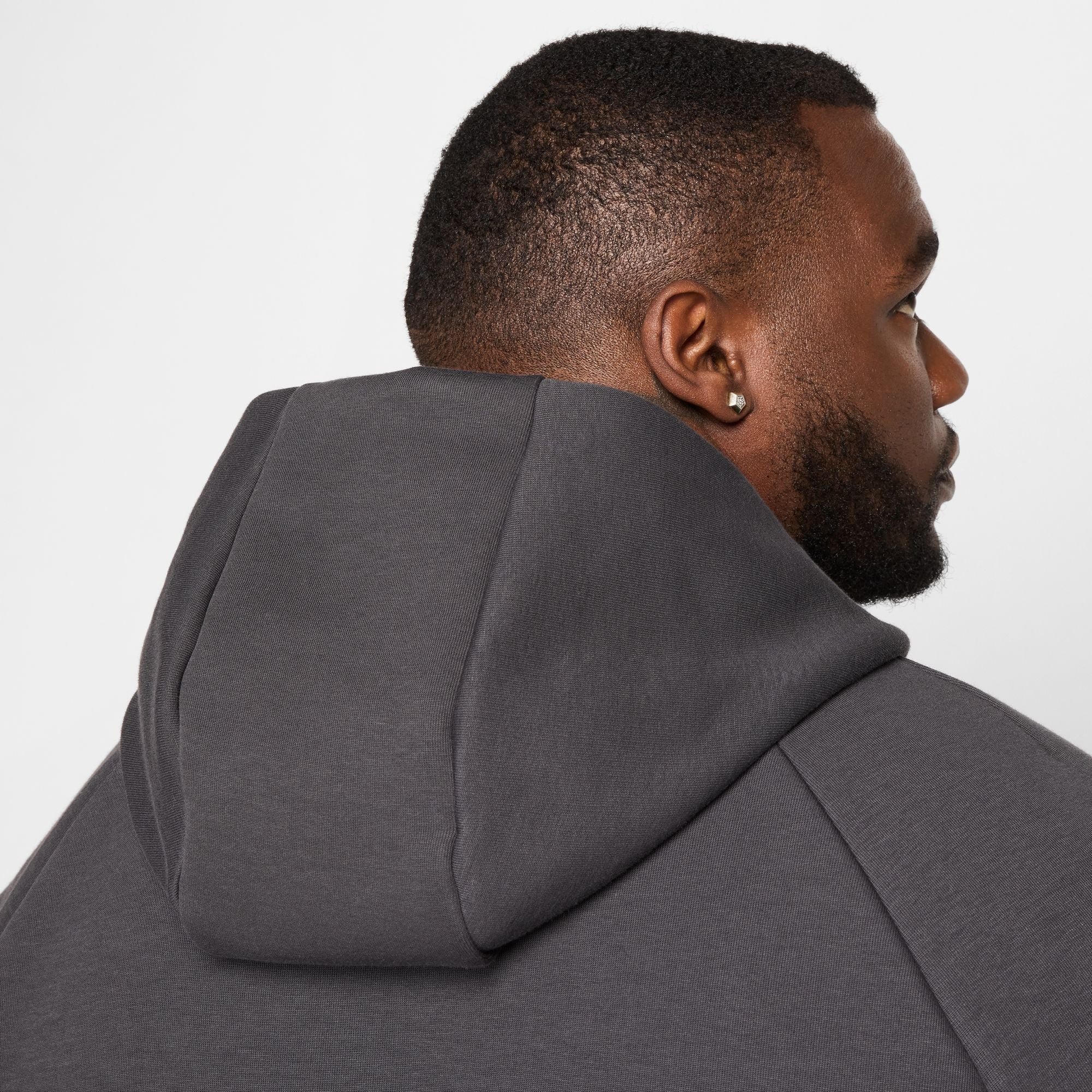 Sweat à capuche Nike Tech Fleece pour homme – Anthracite/Gris froid