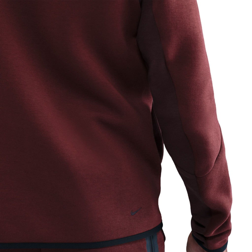 Veste Nike Tech Fleece pour Homme - Rouge Équipe Foncé