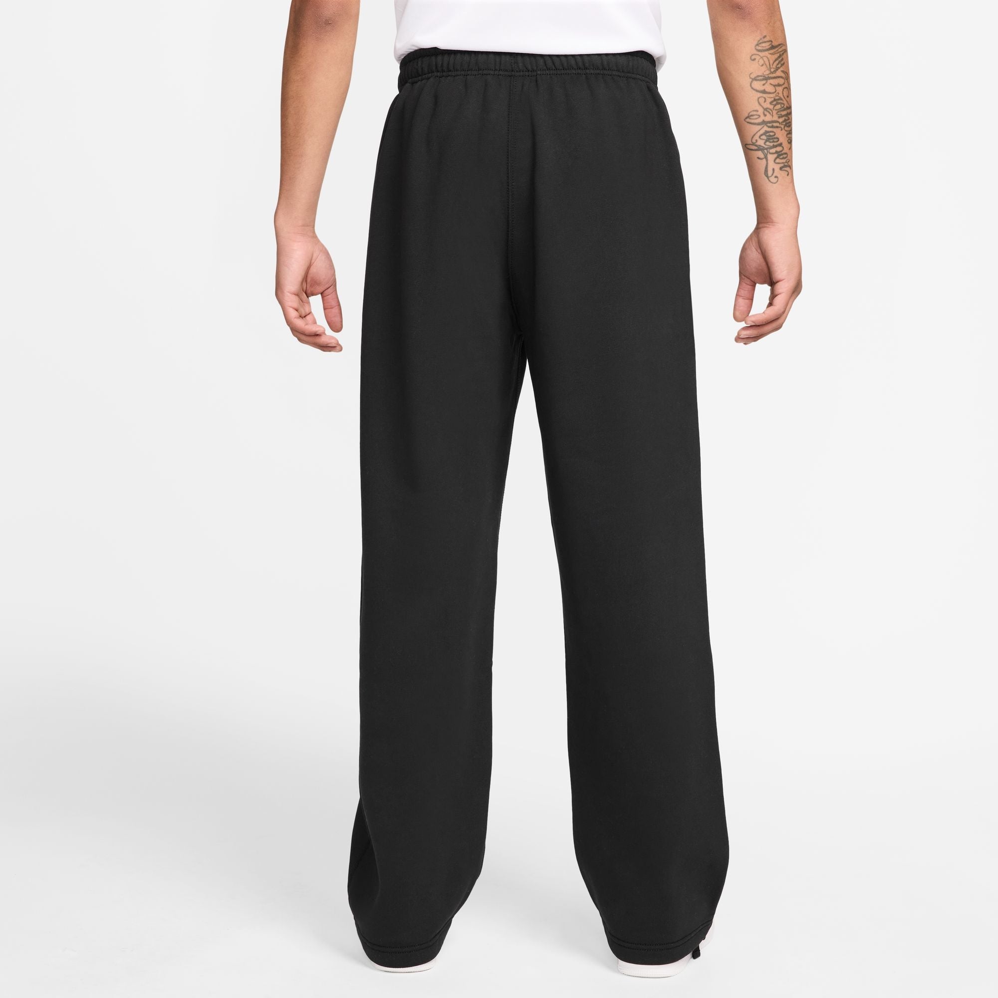 Pantalon de jogging Nike Solo Swoosh Open Hem pour homme - Noir