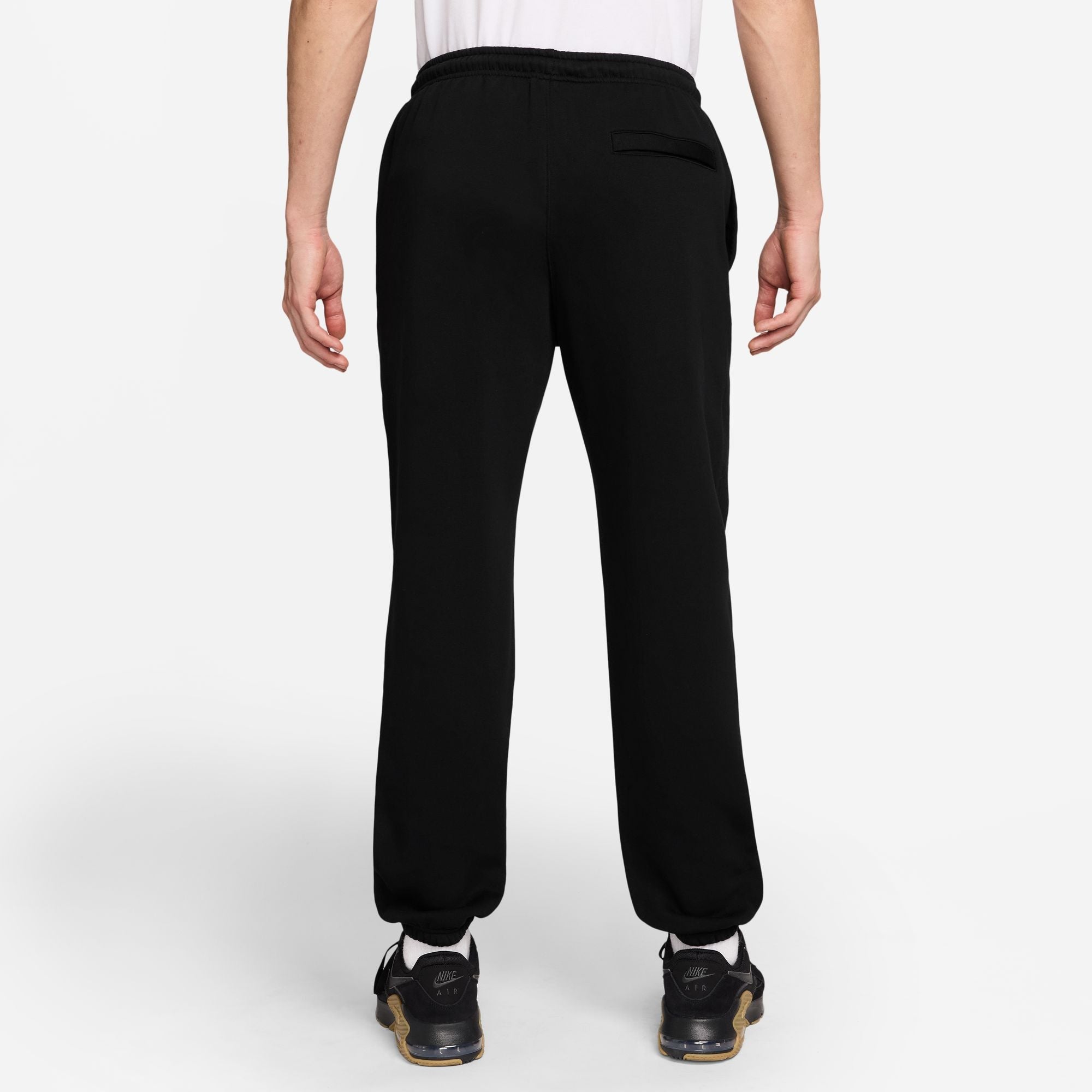 Jogging en molleton avec revers Nike pour homme – Noir
