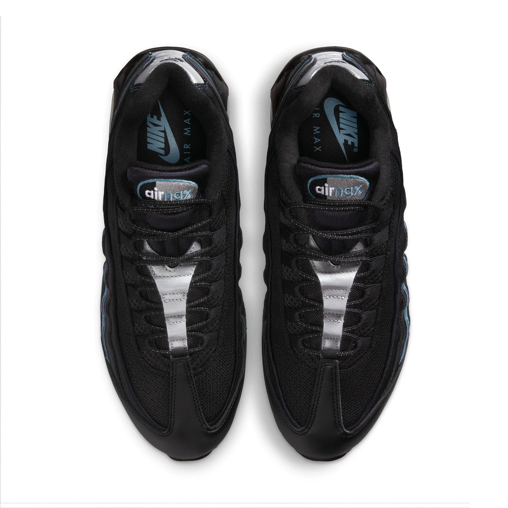 Nike Air Max 95 "Big Bubble" pour homme - Noir/Bleu fumé