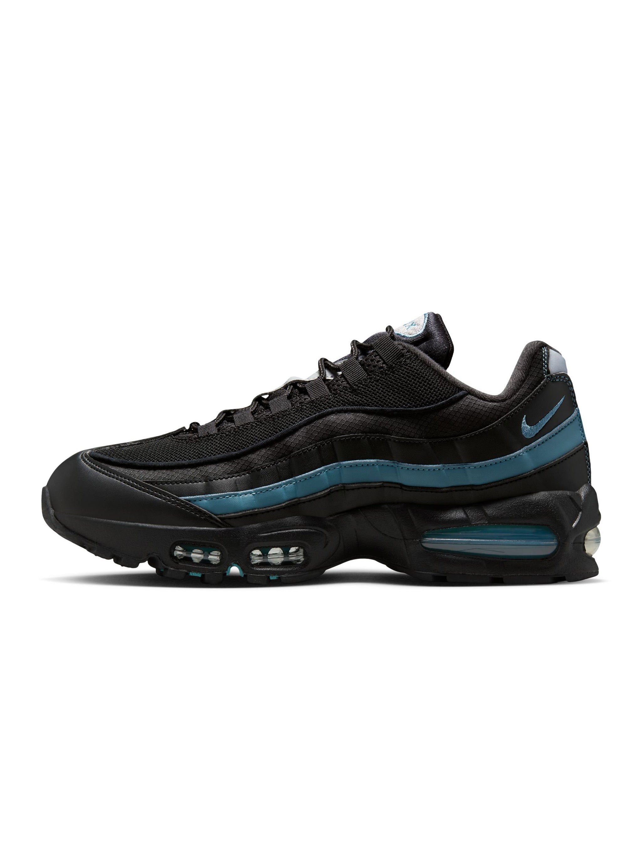 Nike Air Max 95 "Big Bubble" pour homme - Noir/Bleu fumé
