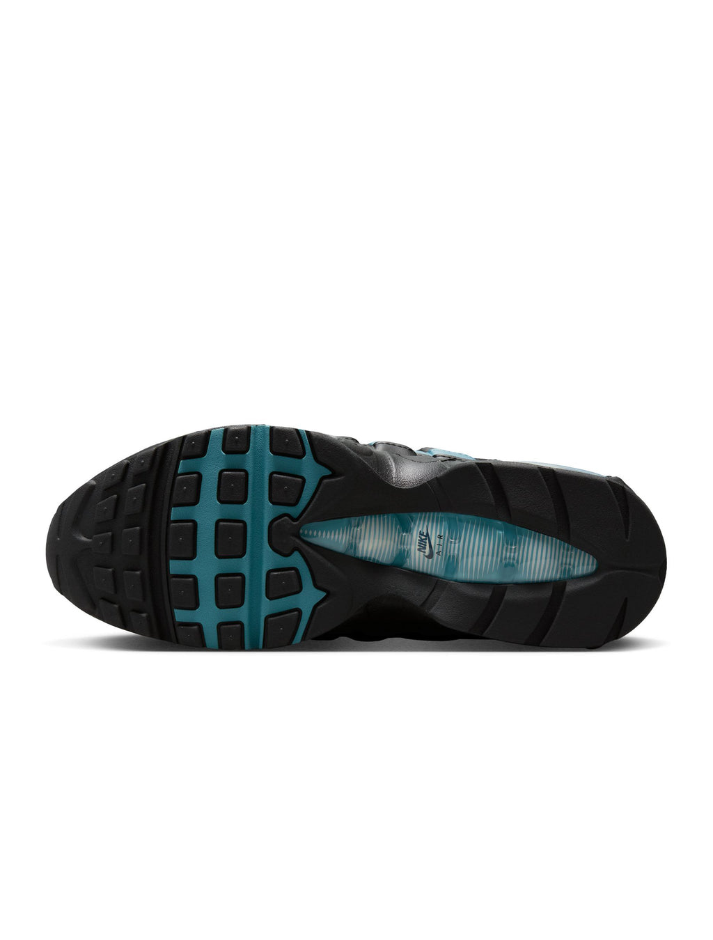 Nike Air Max 95 "Big Bubble" pour homme - Noir/Bleu fumé