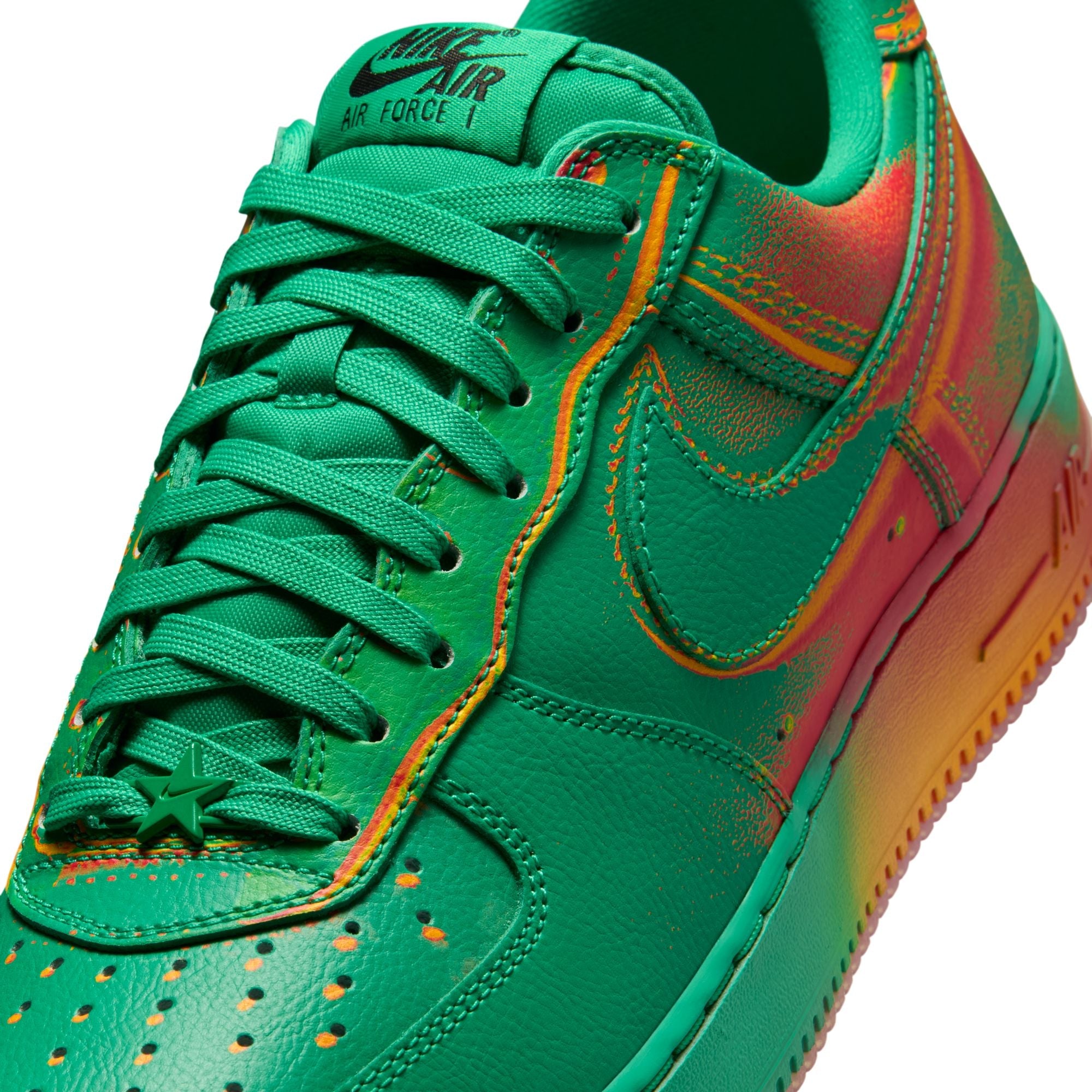 Nike Air Force 1 Low Retro Homme - Vert Stade
