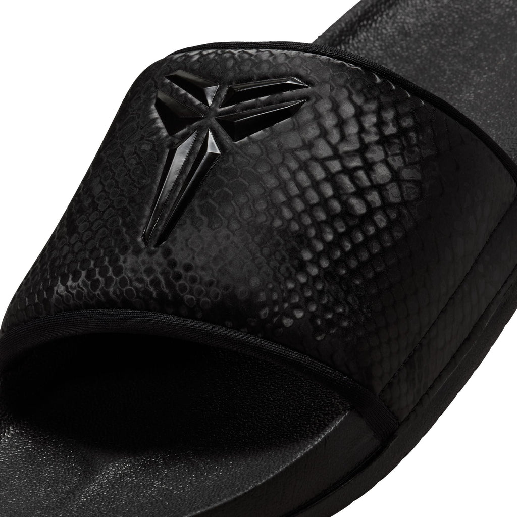 Claques Nike Kobe Offcourt pour homme - Noir/Noir