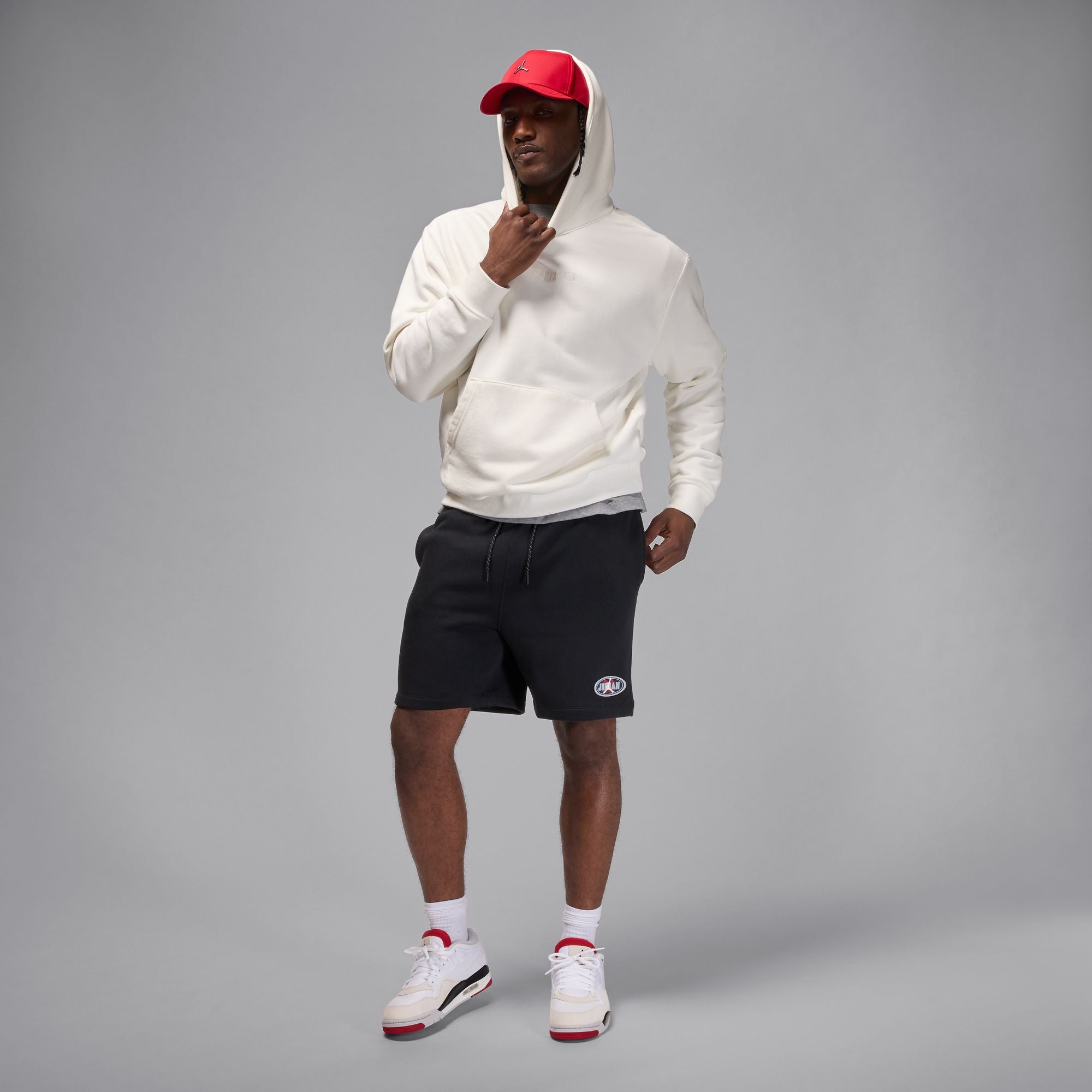 Short polaire Air Jordan Brooklyn pour homme - Noir