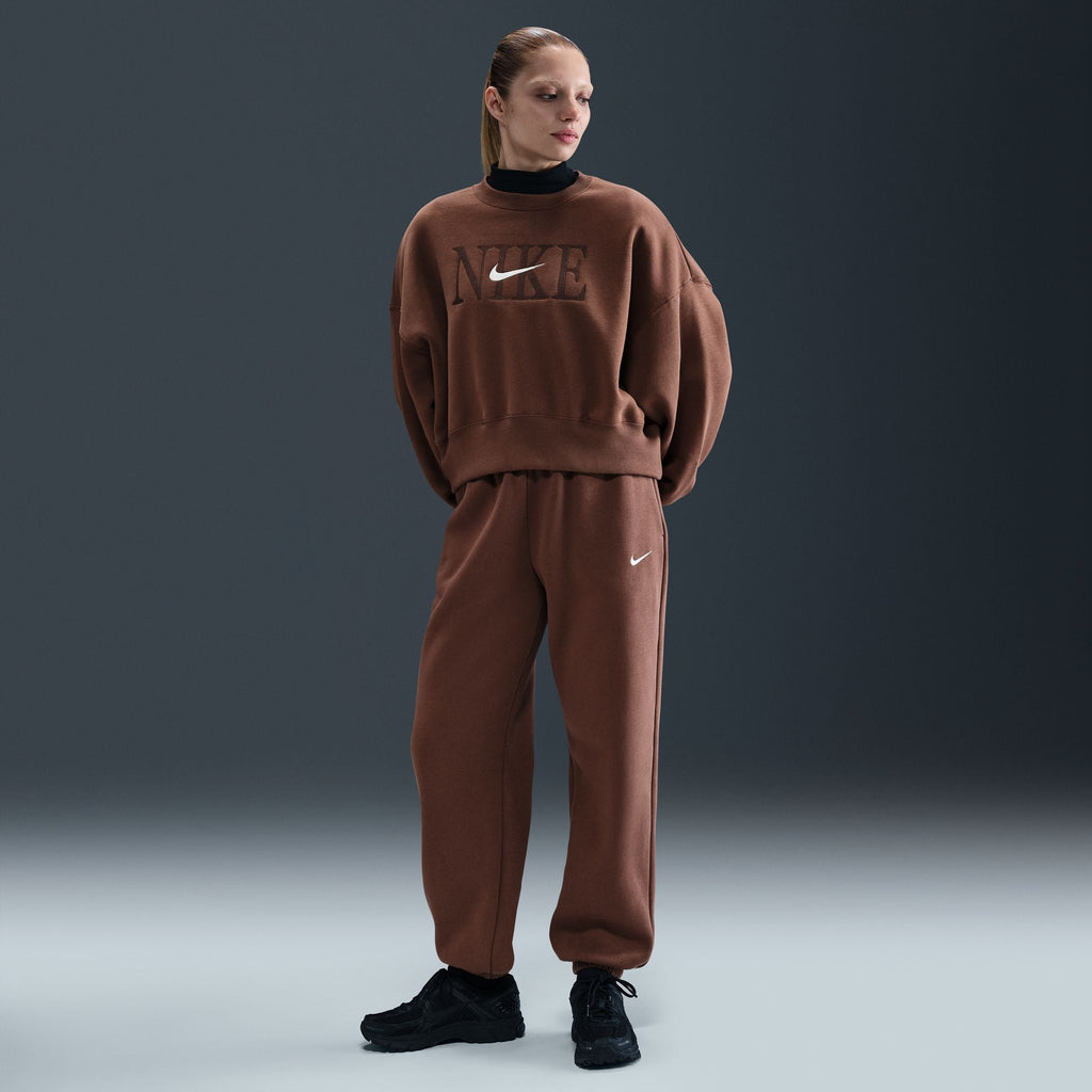 Nike Sportswear Phoenix Fleece pour femme - Fauna Brown/Pale Ivory