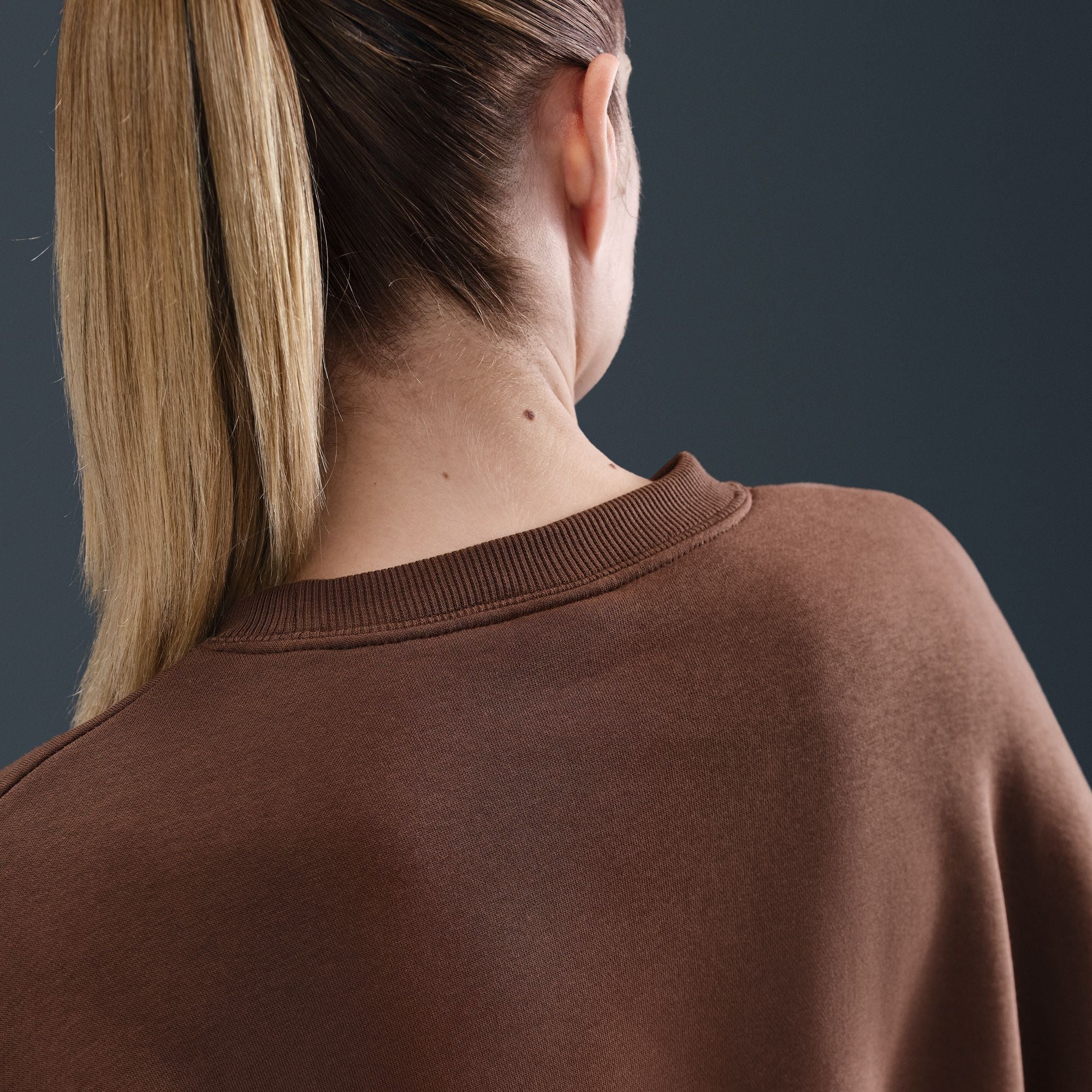 Nike Sportswear Phoenix Fleece pour femme - Fauna Brown/Pale Ivory