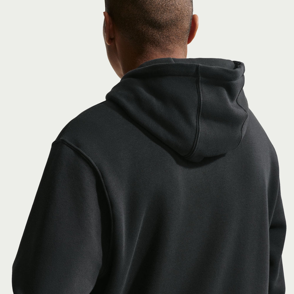 Haut à capuche Nike Fleece pour homme - Noir