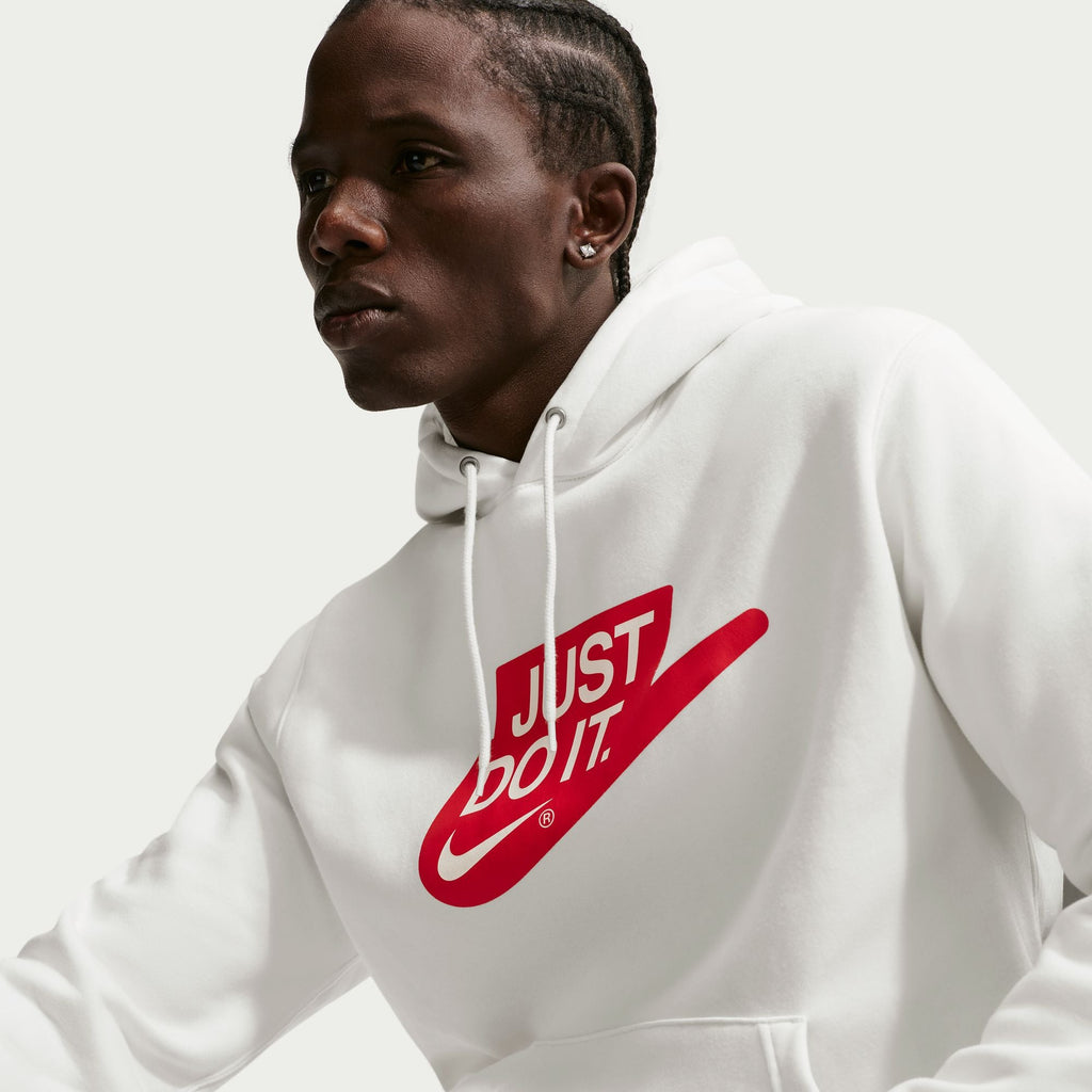 Sweat à capuche en molleton Nike pour homme - Voile