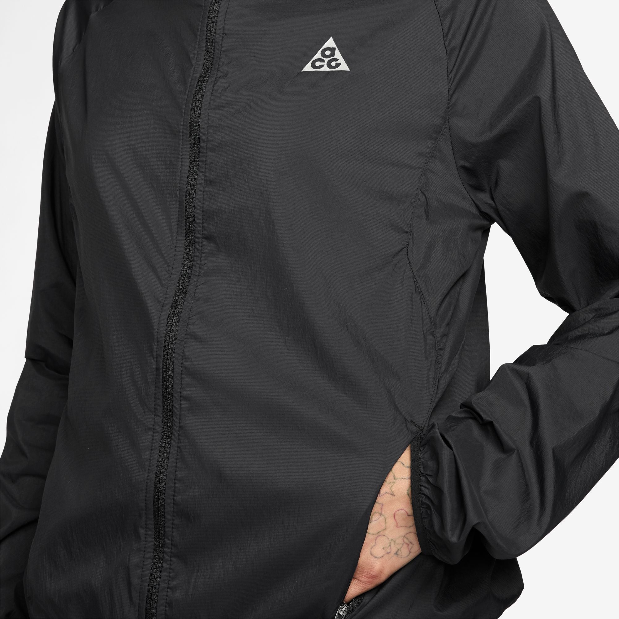 Veste de running Nike ACG Repel pour Femme - Noir