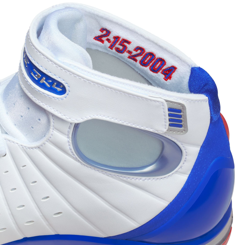 Nike Homme Air Zoom Huarache 2K4 All Star Blanc/Bleu Royal Universitaire-Rouge Universitaire