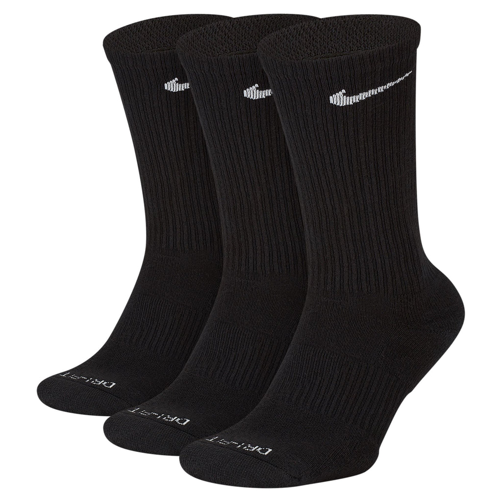 Nike - Chaussettes matelassées Everyday Plus (lot de 3) - Noir