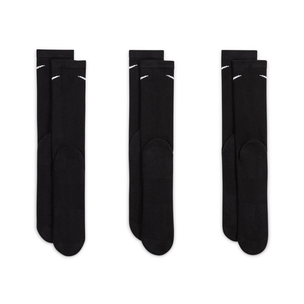 Nike - Chaussettes matelassées Everyday Plus (lot de 3) - Noir