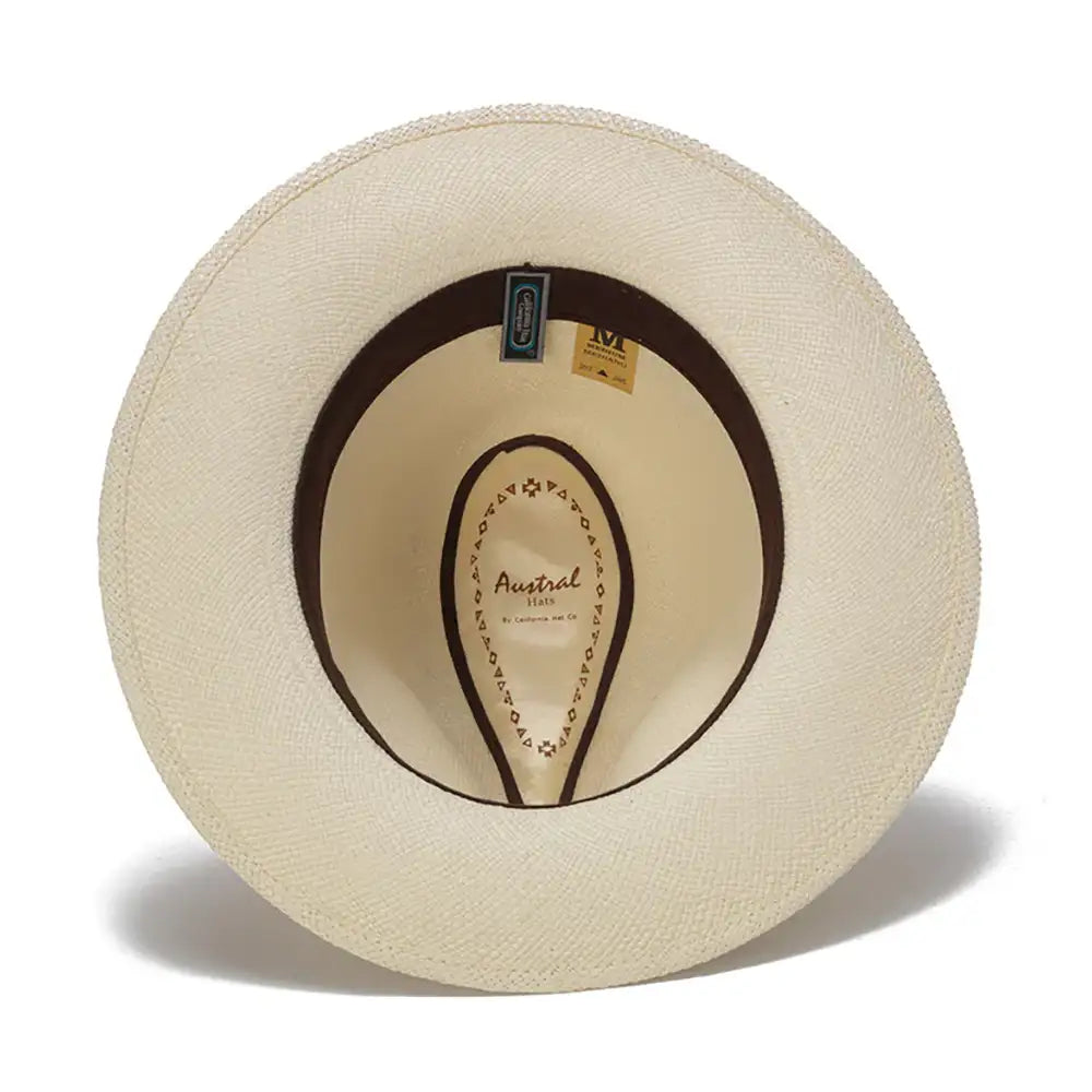 California Hats Montana - Chapeau Fedora en paille Panama