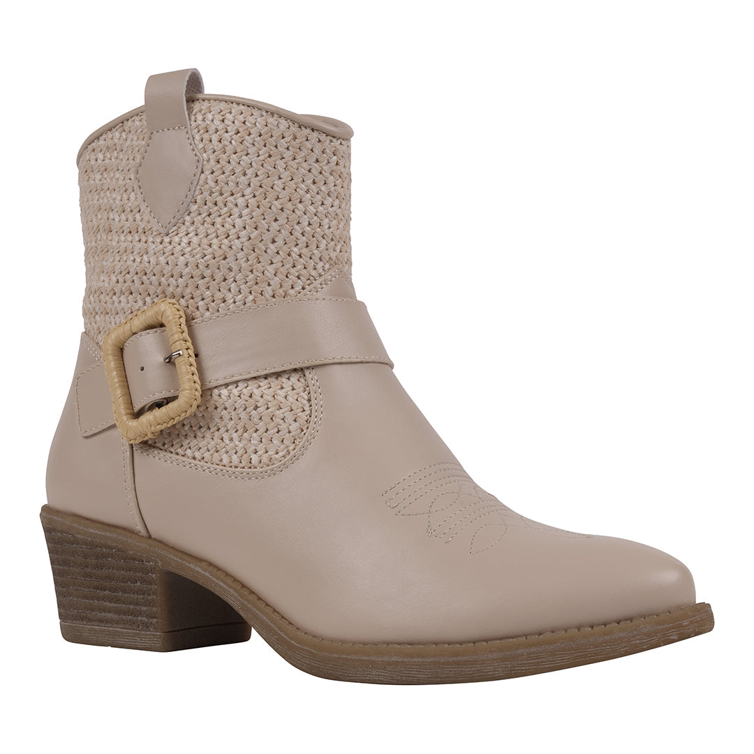Bottines western beiges Avery
