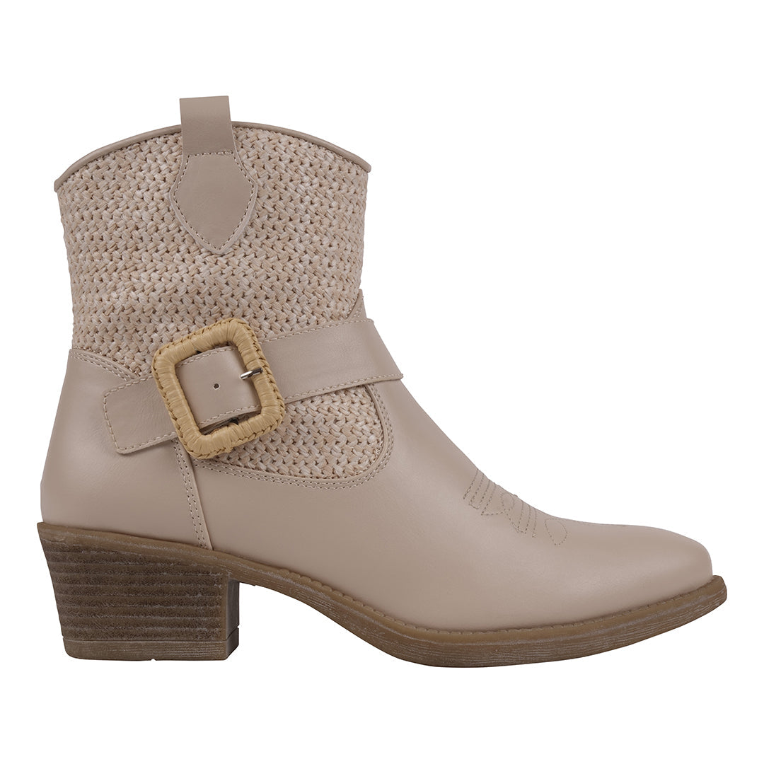 Bottines western beiges Avery