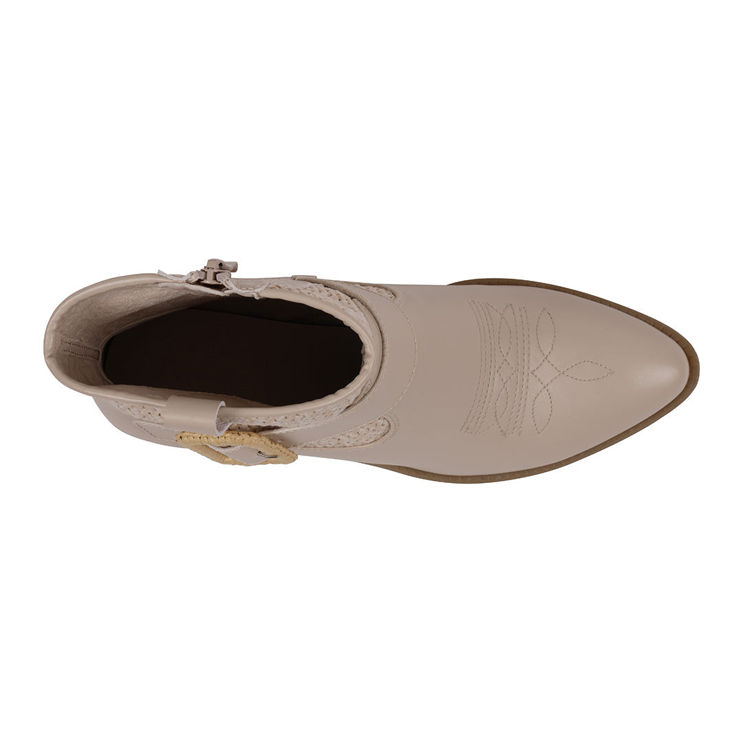 Bottines western beiges Avery