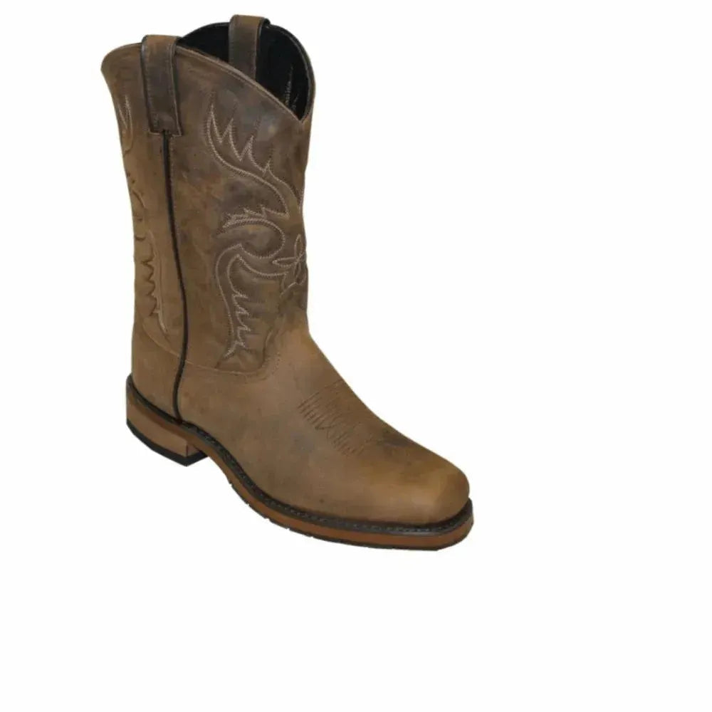 Bottes de cowboy en cuir Abilene 11" Stockman
