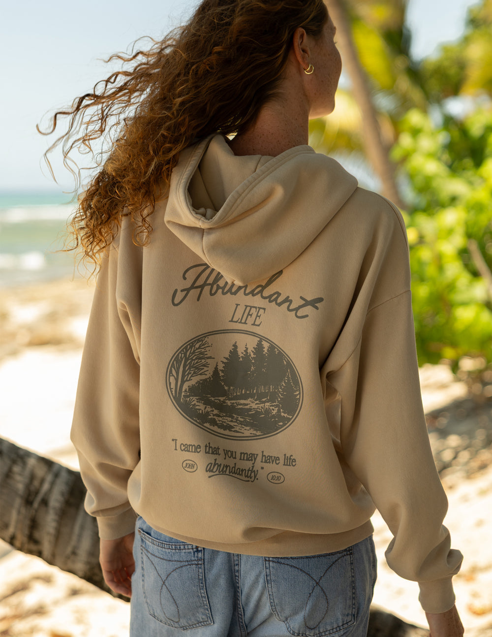 Sweat à capuche unisexe Abundant Life