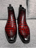 Maurice Cincinnati Custom Made Alligator Boot - Red