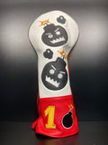 Housses de tête rouge Angry Bombs