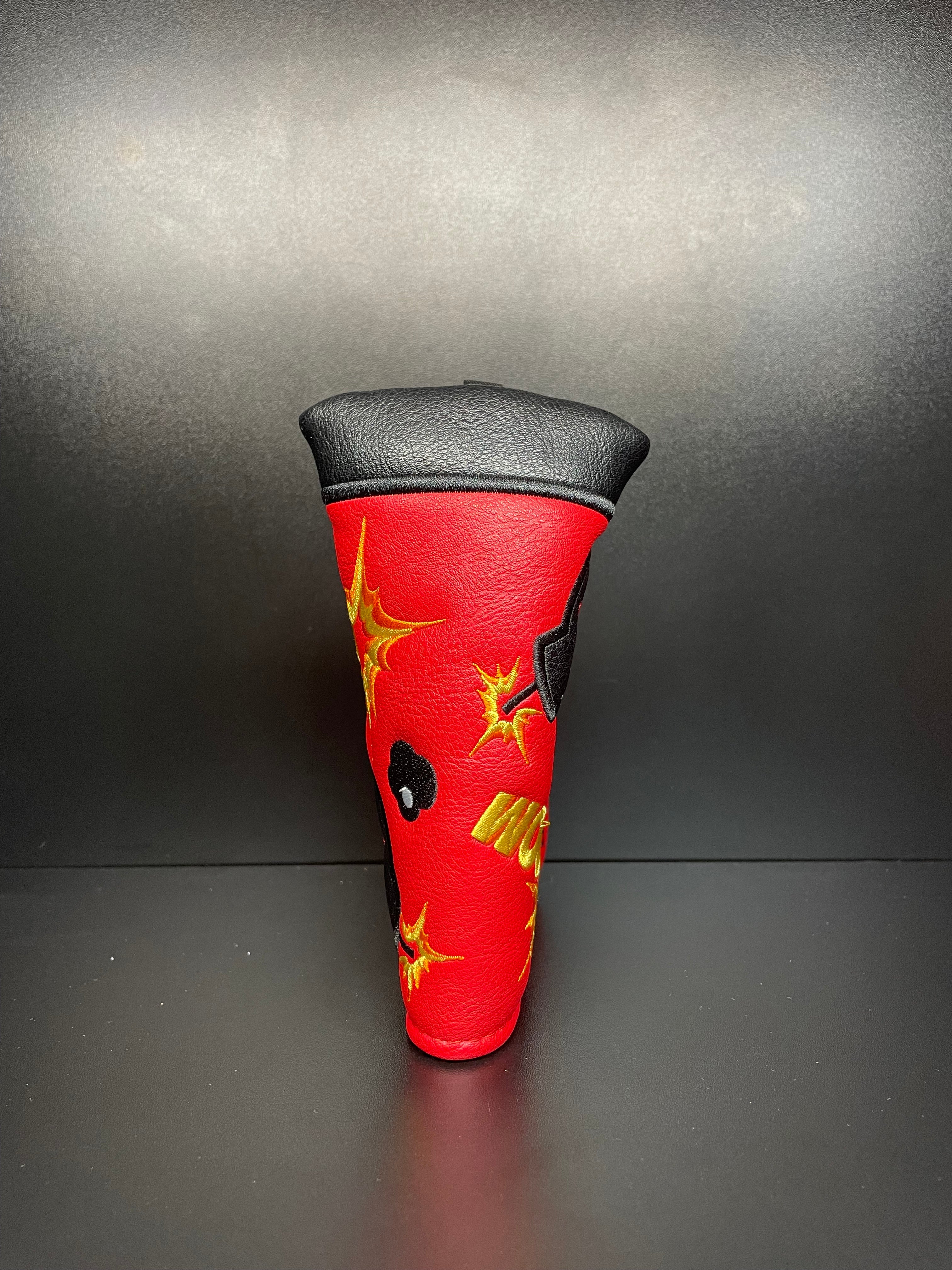 Housses de tête rouge Angry Bombs
