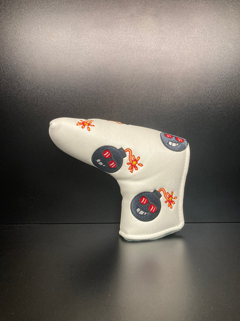 Cache-tête Angry Bombs blanc
