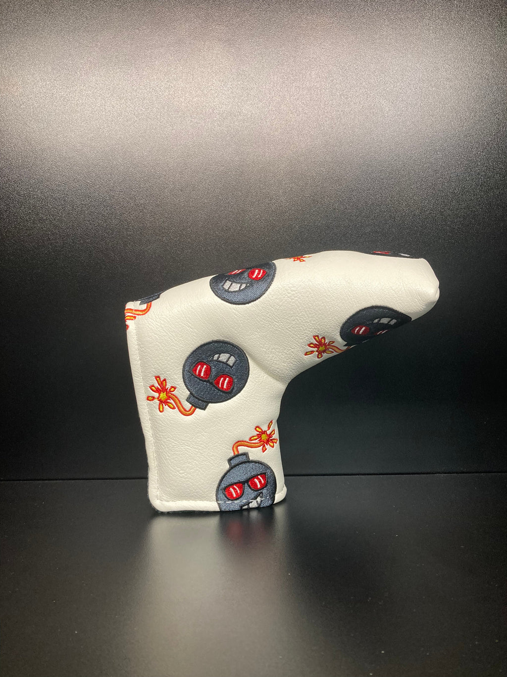 Cache-tête Angry Bombs blanc