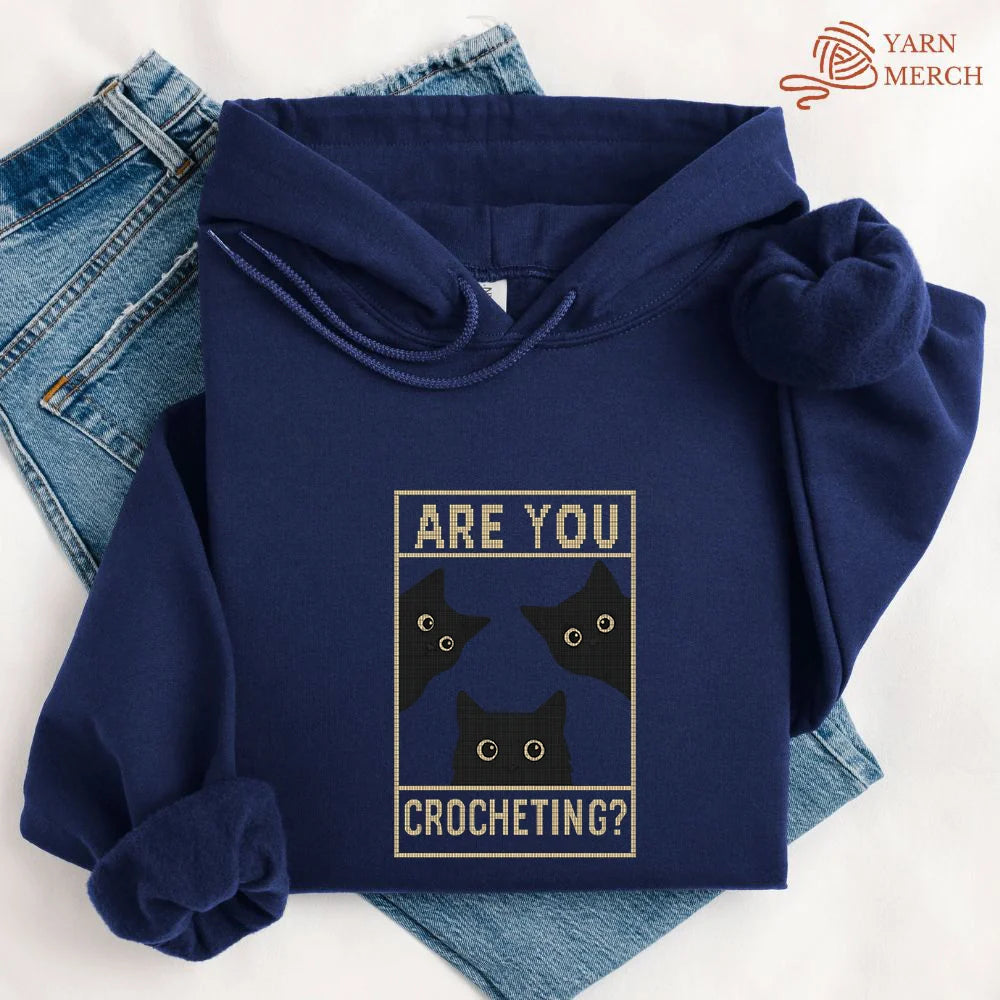 Fais-tu un sweat à capuche au crochet