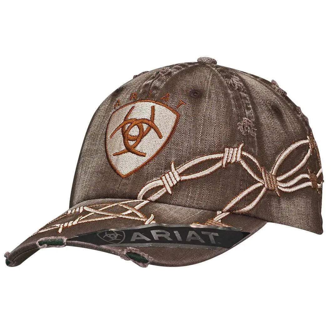 Casquette Ariat fil barbelé vieilli