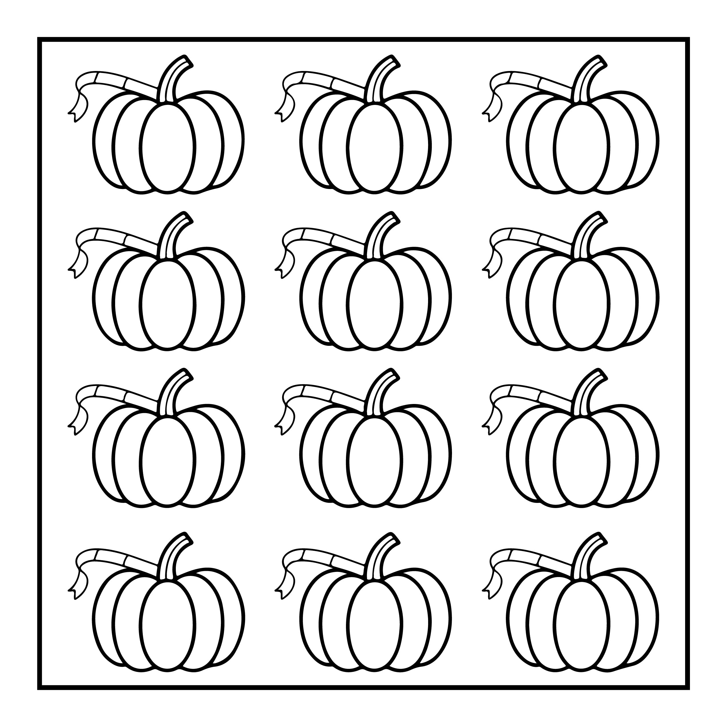 Comfy Halloween Pattern Coloring Book – Bold & Easy Designs (110 Pages, Instant Download PDF)