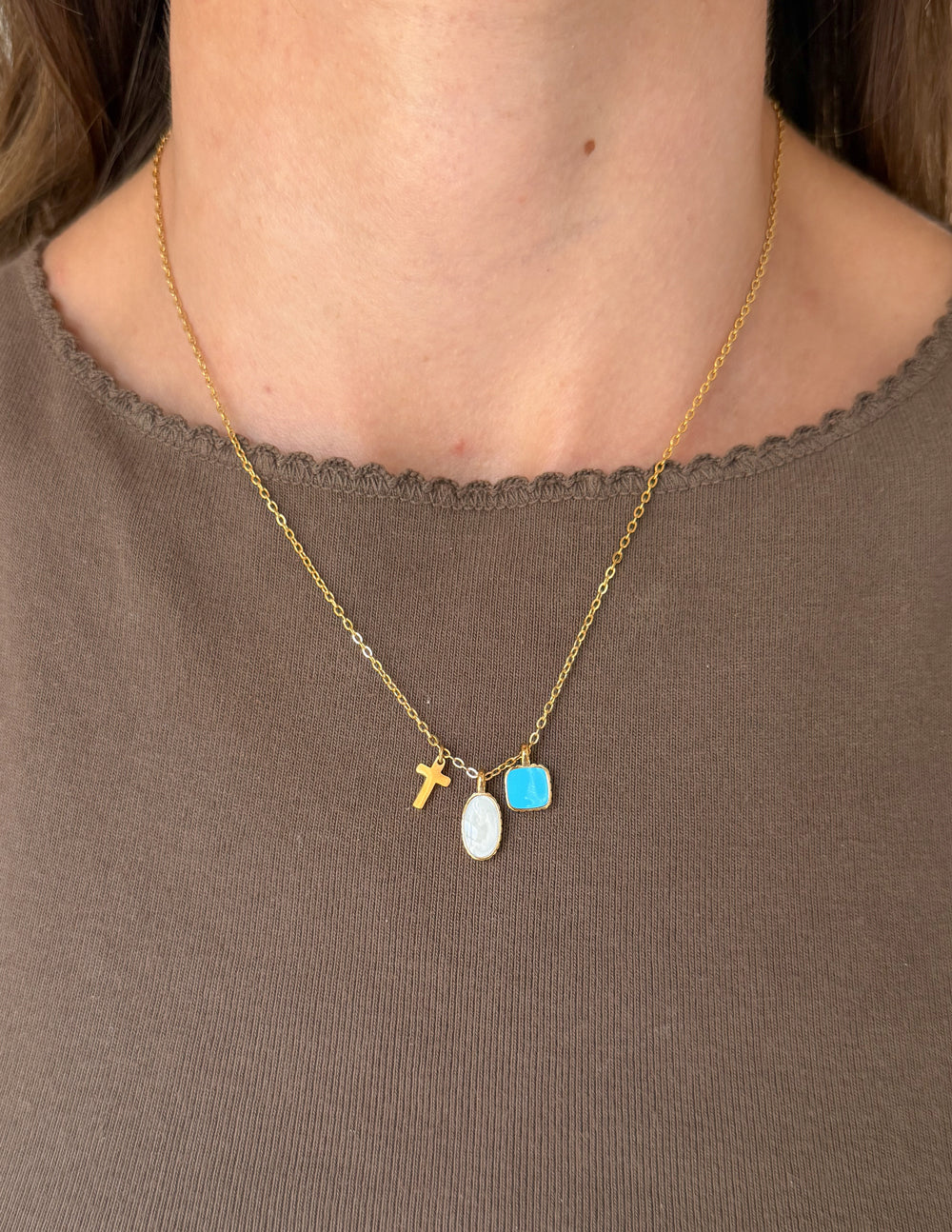 Collier à maillons charms Ascend