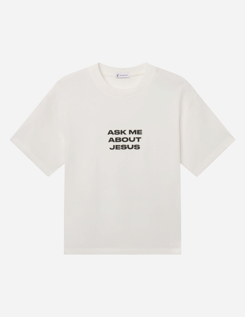 Demandez-moi ce que vous voulez sur Jésus – T-shirt épais