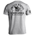 Les États-Unis d'Amérique du Nord (Noir)