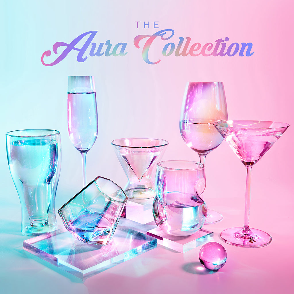 Verres à vin à pied