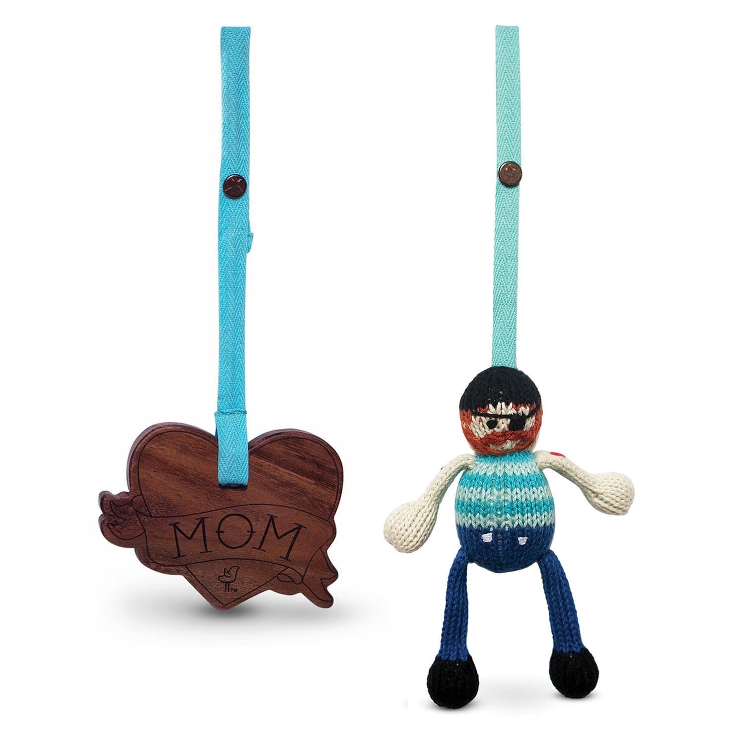 2 jouets pour poussette | tatouage jack & heart