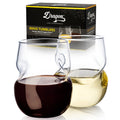 Verres à vin sans pied