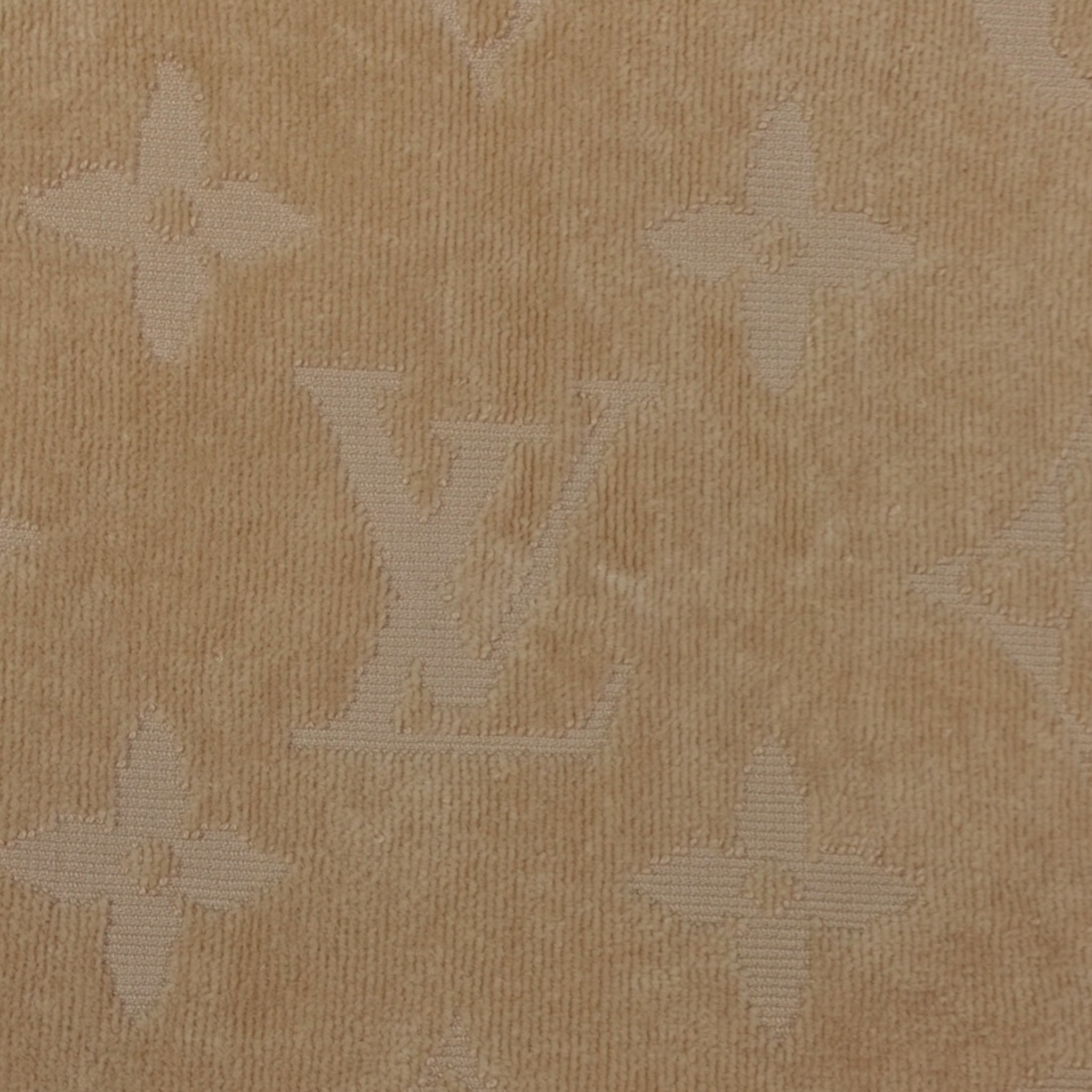 Serviette de plage Monogram Louis Vuitton beige