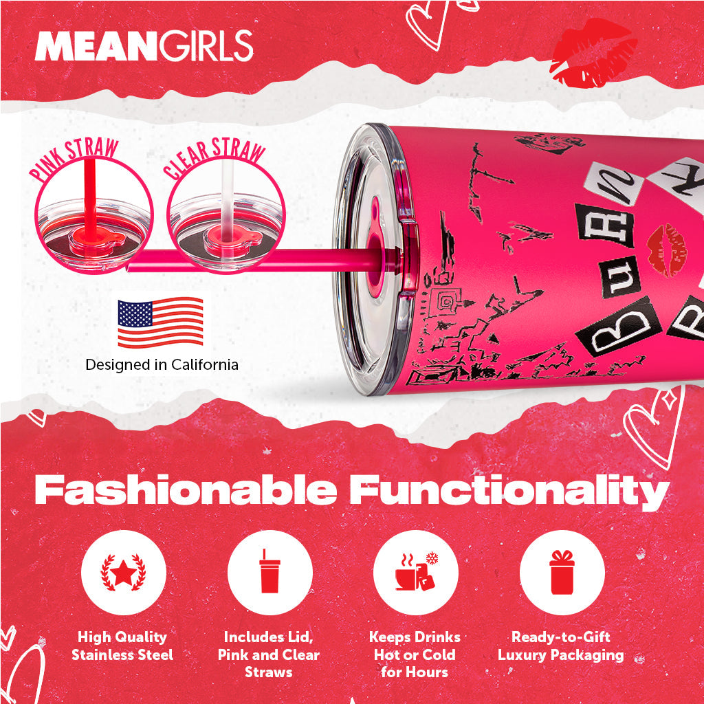 Gobelet « Burn Book » de Mean Girls – 710 ml