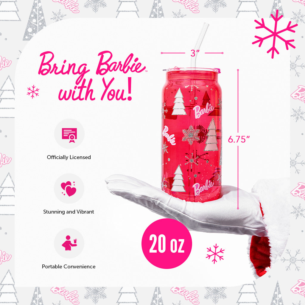 Verres de Noël Barbie™ - 590 ml