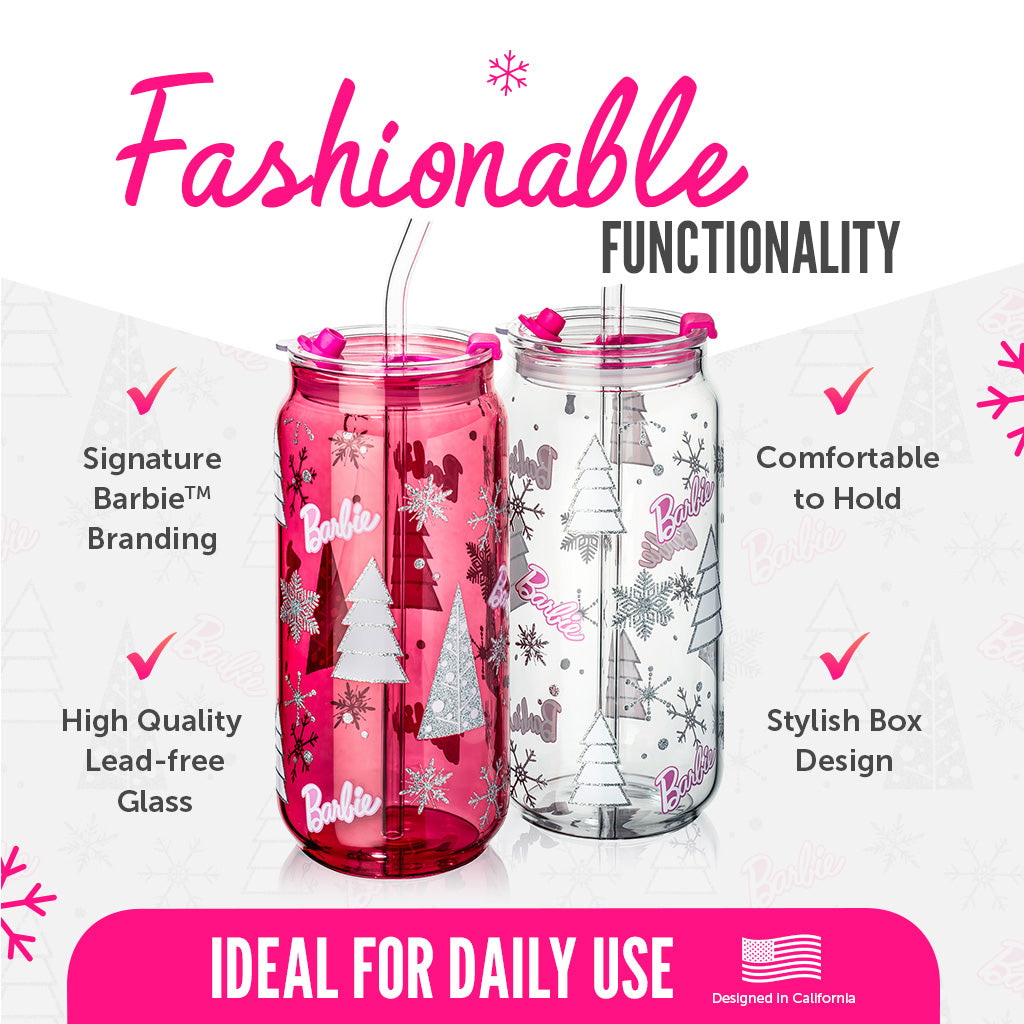 Verres de Noël Barbie™ - 590 ml
