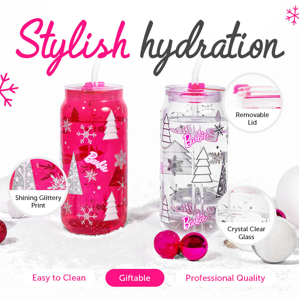 Verres de Noël Barbie™ - 590 ml