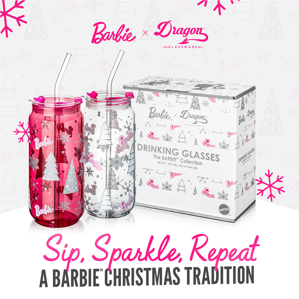 Verres de Noël Barbie™ - 590 ml