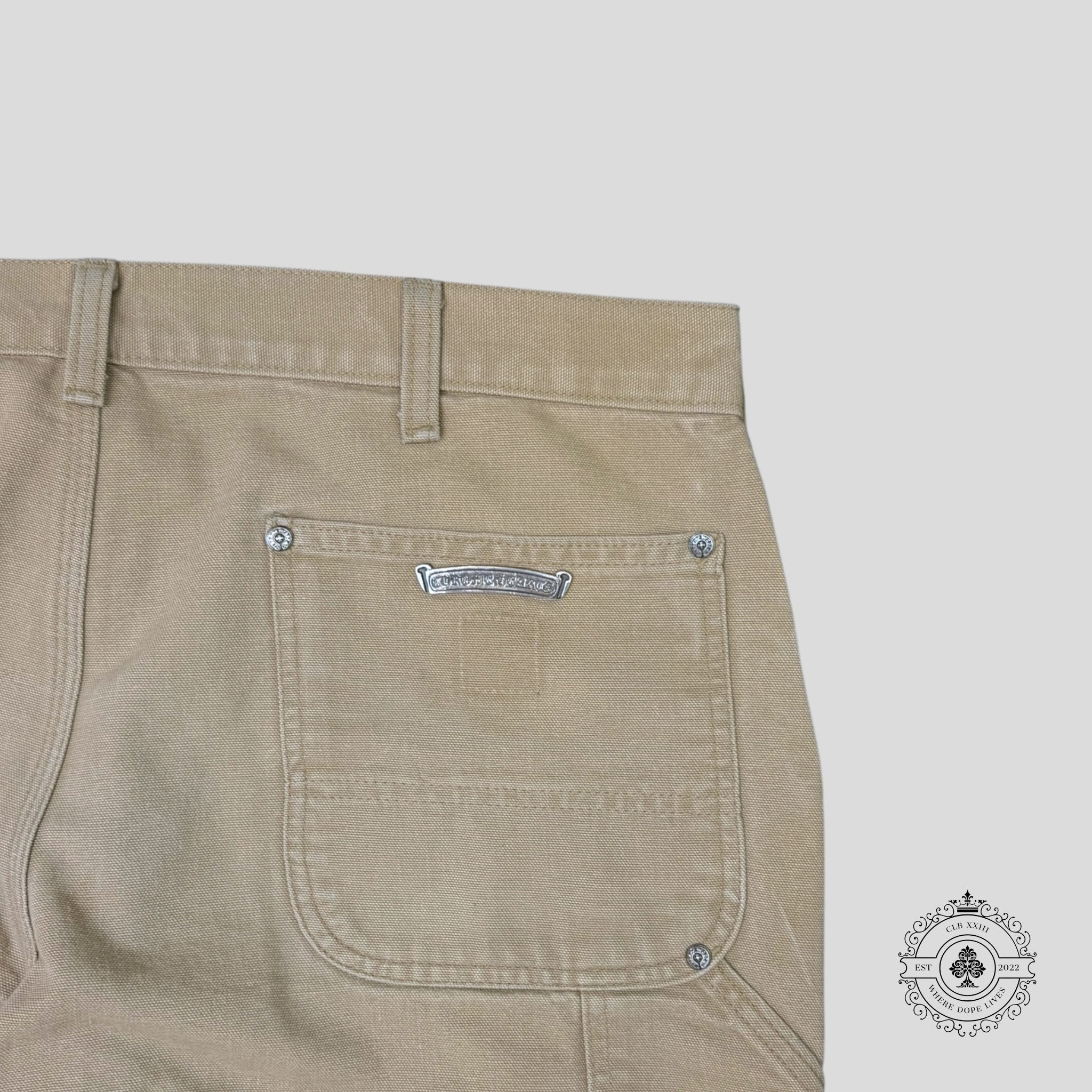 Pantalon cargo Chrome Hearts Sex Records à patchs
