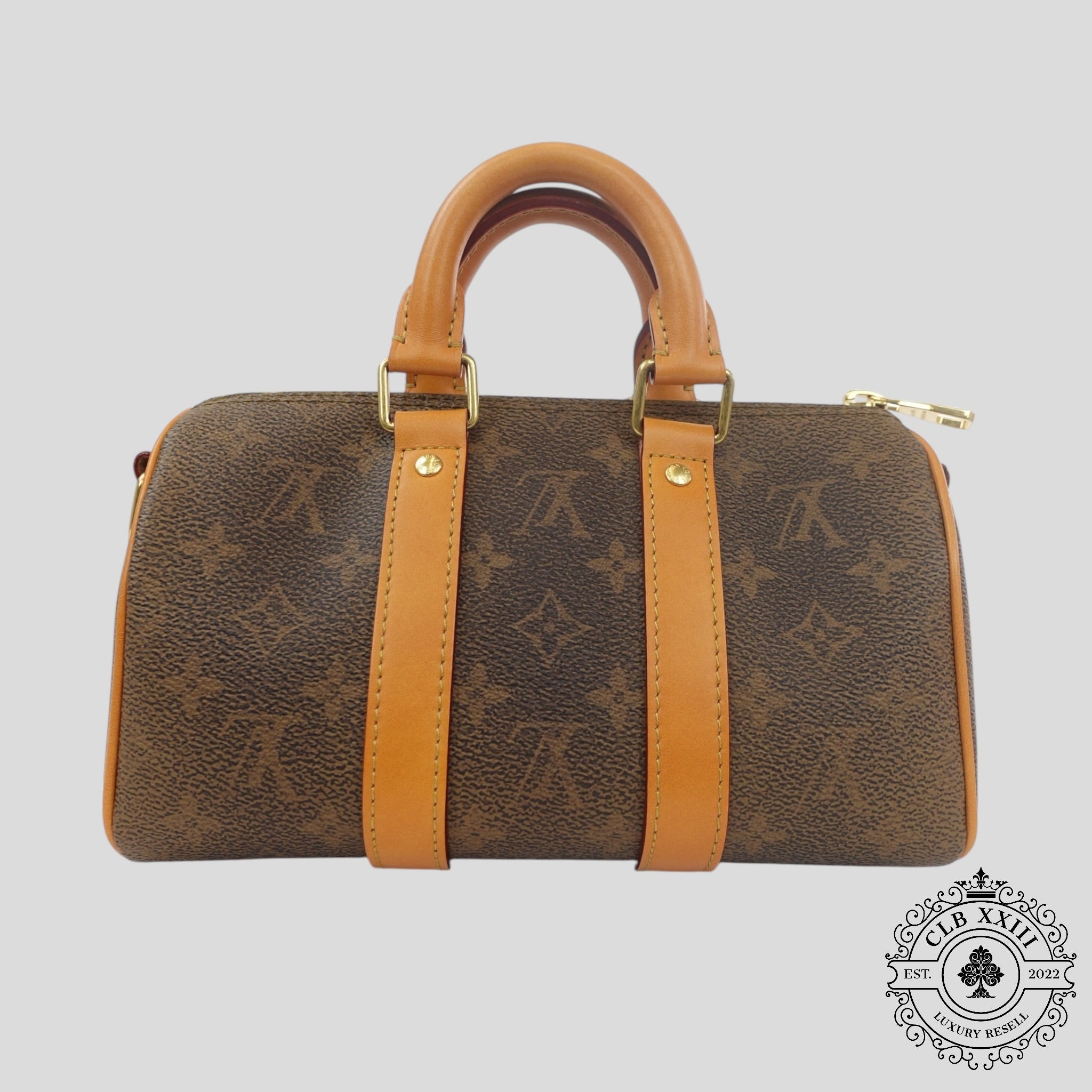 Louis Vuitton Monogramme Poussière Keepall 25
