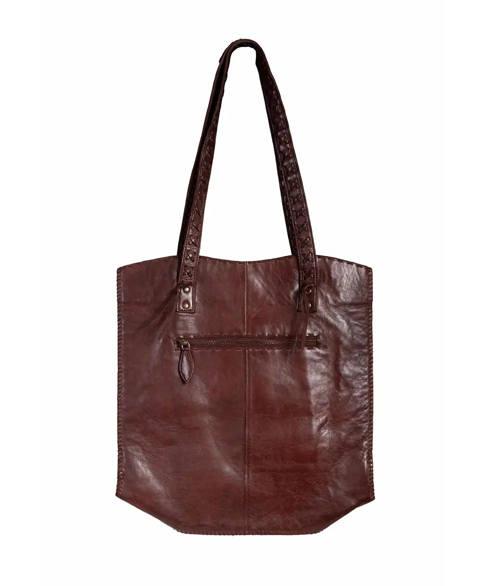 Sac fourre-tout en cuir Scully Dakota Ridge - Sac à main femme