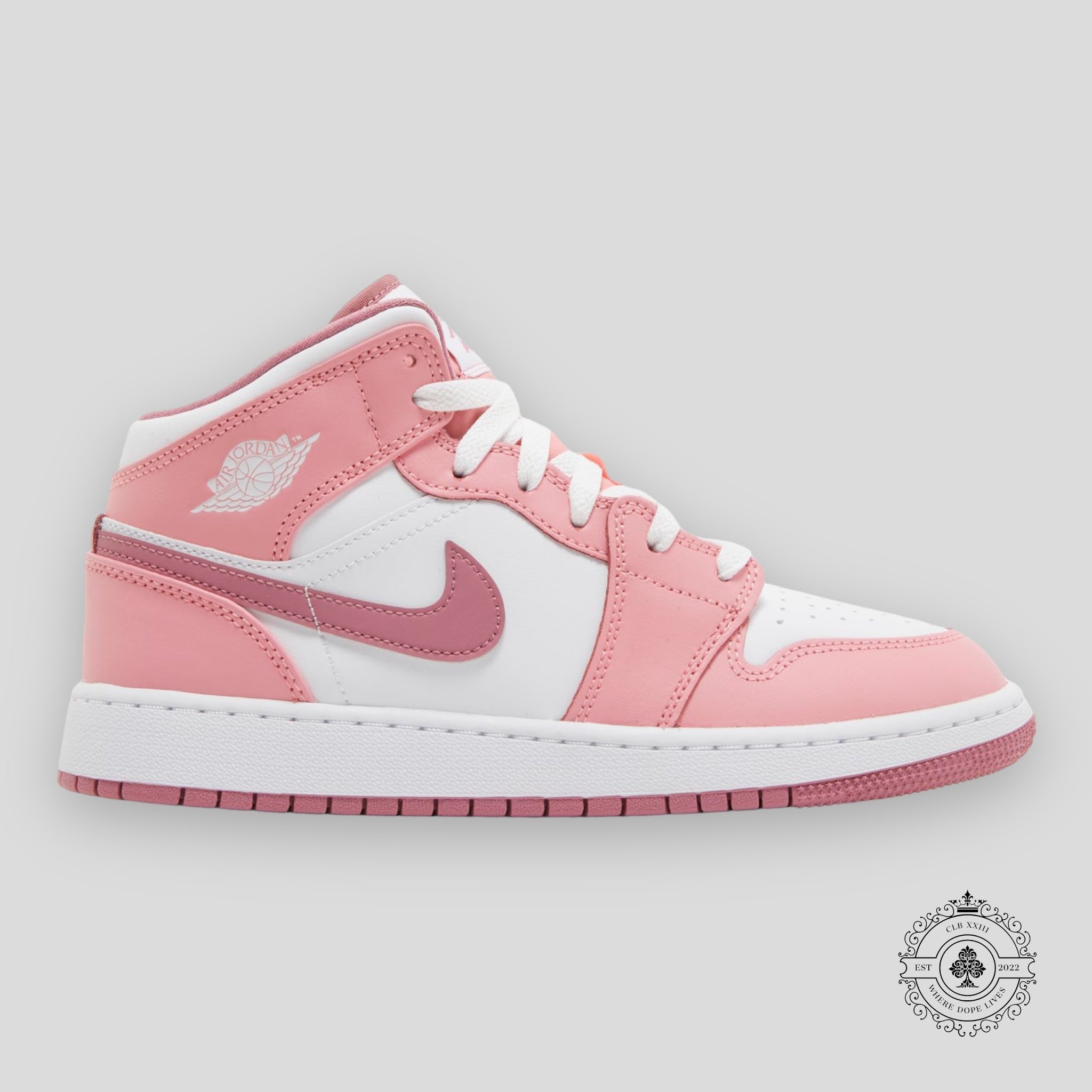 Air Jordan 1 Mid GS Saint-Valentin