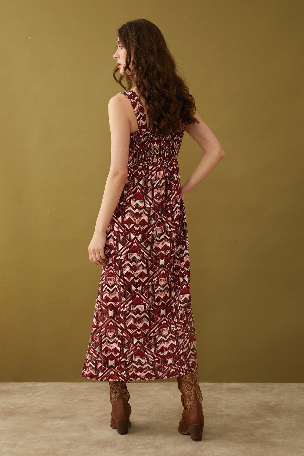 Robe ornée de dentelle Bohera Devonnie