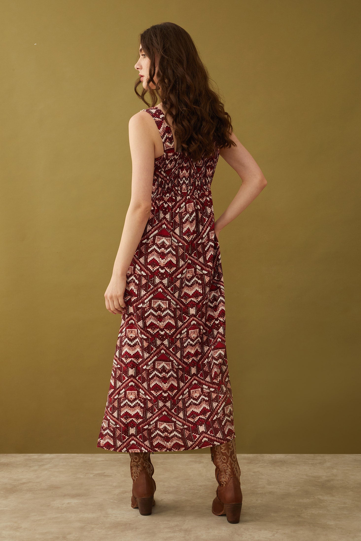 Robe ornée de dentelle Bohera Devonnie